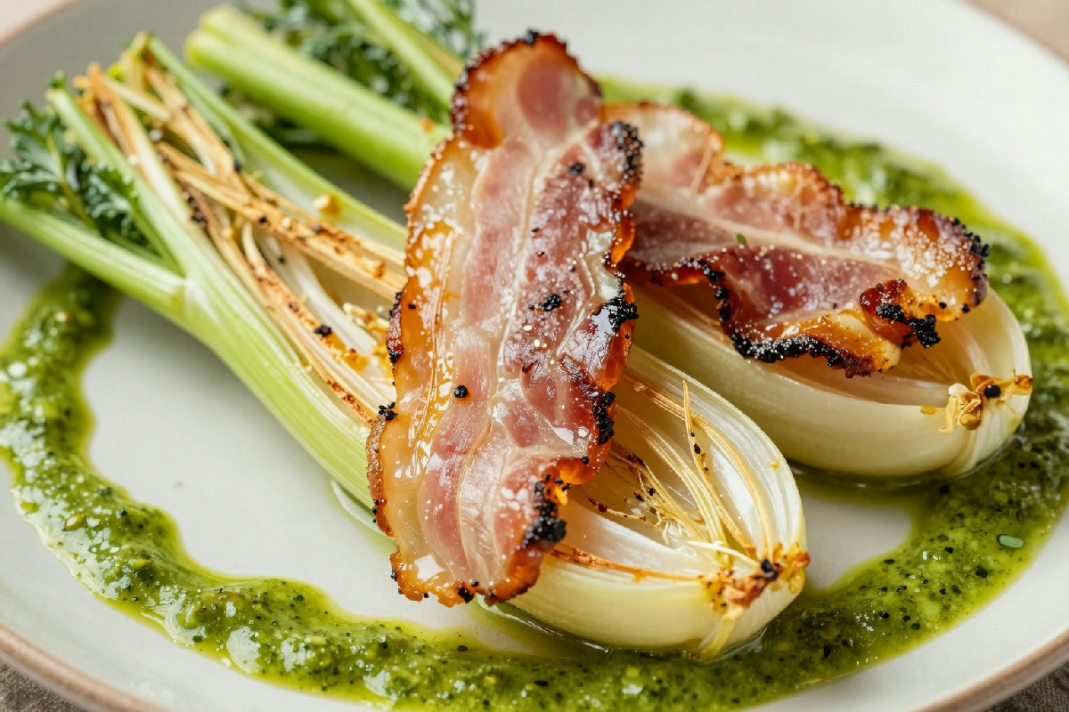 Mai più finocchi insipidi: prova questa ricetta veloce con pancetta e salsa verde che stupisce