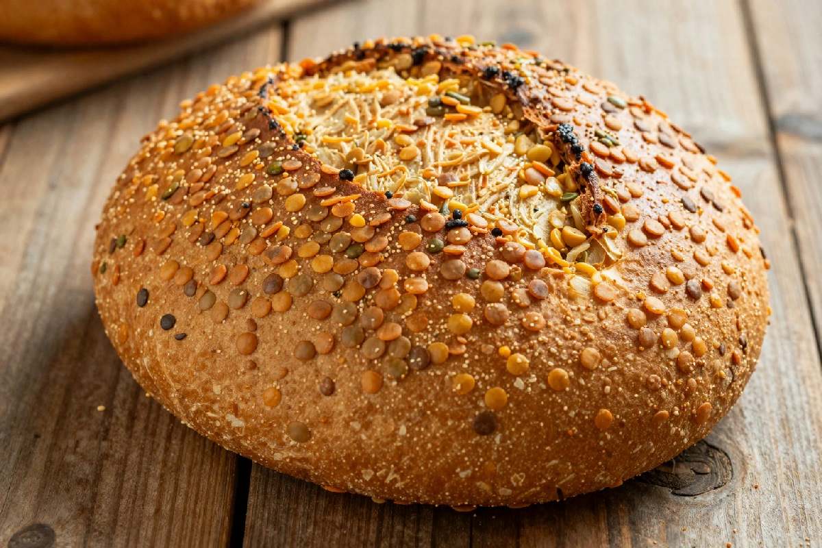 Pane alle lenticchie: il segreto per un’alimentazione ricca di proteine senza glutine e lievito