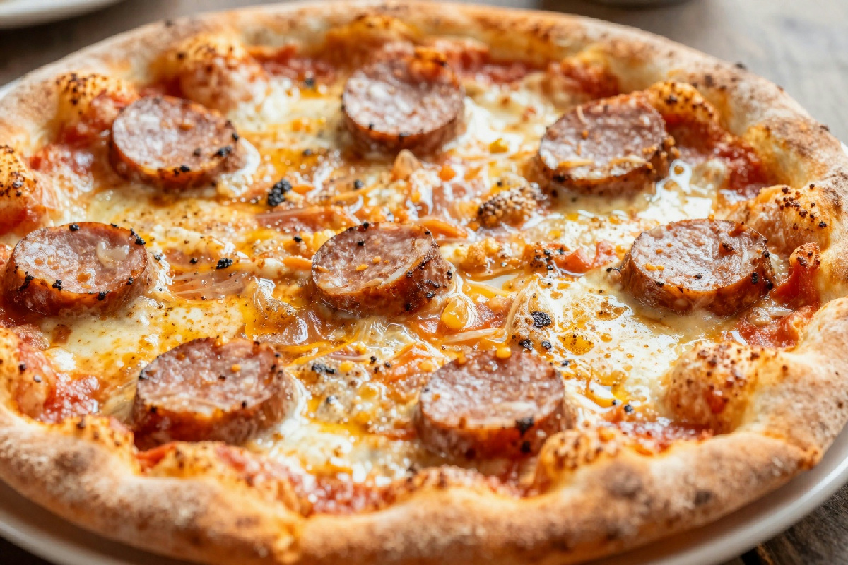 Pizza alla salsiccia: il connubio di sapori che rende ogni cena indimenticabile